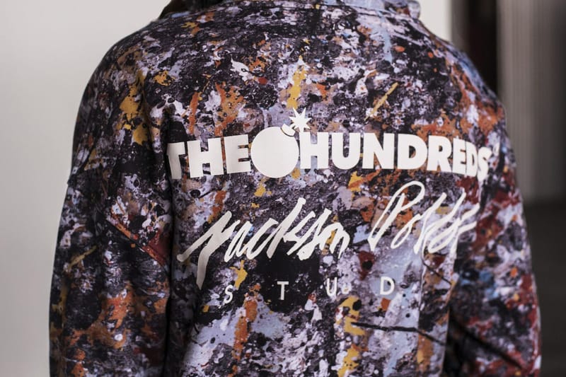 예술과 접목한 스트릿웨어, 더 헌드레드 x 잭슨 폴록 캡슐 컬렉션