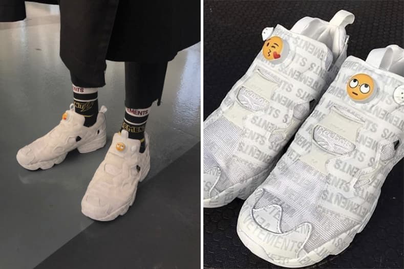 베트멍 리복 2018 봄 여름 컬렉션 이모지 퓨리 Vetements Reebok Spring Summer Collection Emoji Fury