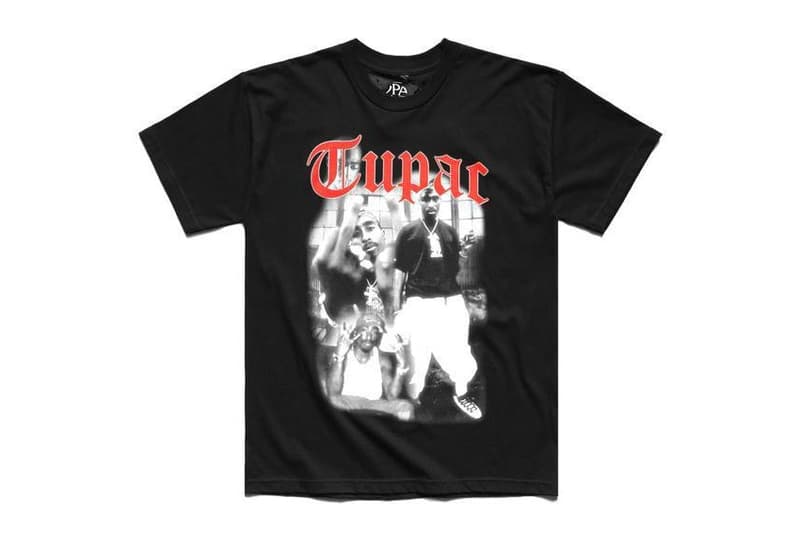 투팍 by 브이론 캡슐 컬렉션 2017 재발매 Tupac by Vlone A$AP Bari Online Re-release Scarface Shirt Teaser
