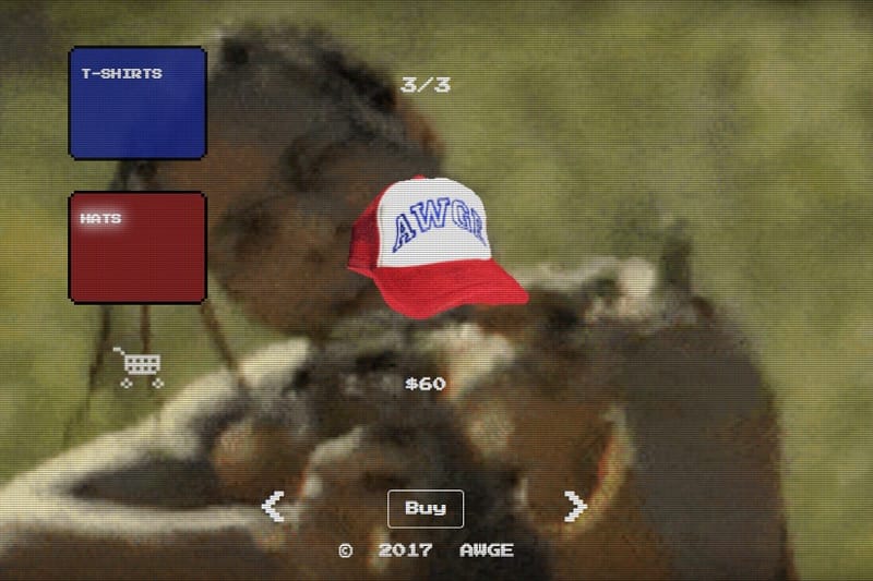 에이셉 맙, AWGE 굿즈 온라인 숍 오픈