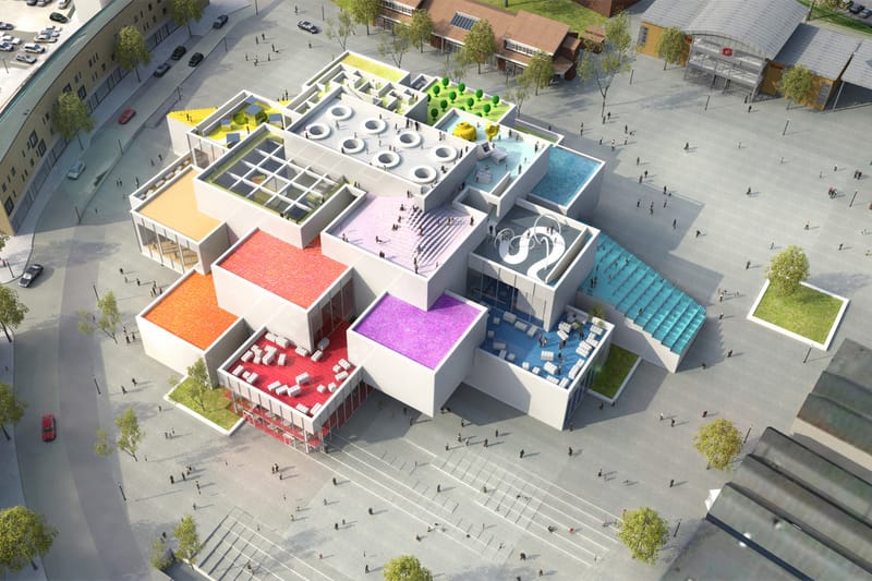 비야케 잉겔스 그룹이 지은 레고 빌딩?