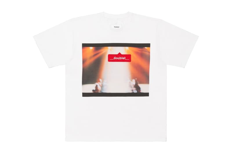 더블렛 백스테이지 티셔츠 컬렉션 doublet backstage t-shirt collection