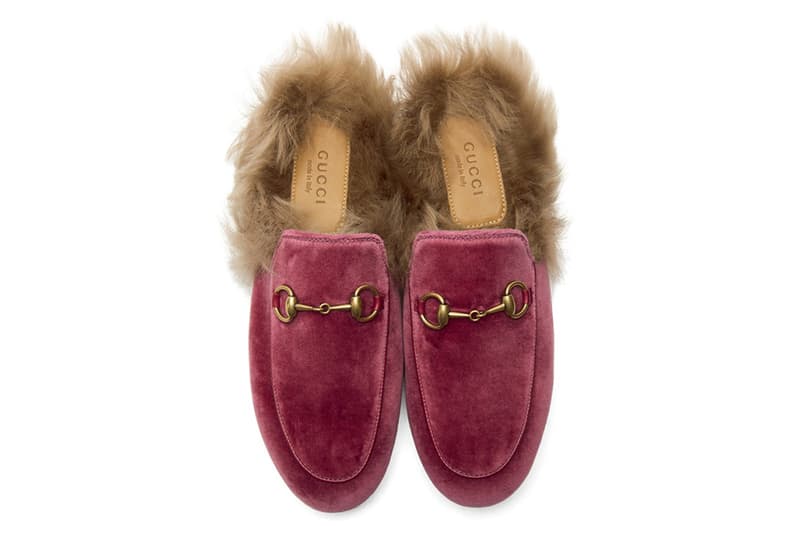 구찌 프린스타운 벨벳 슬리퍼 2017 Gucci Princetown Velvet Slippers