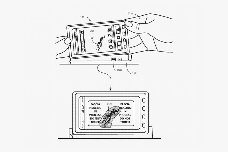 모토로라, 자가수리 디스플레이 특허 출원 motorola self repairing smartphone display patent 2017