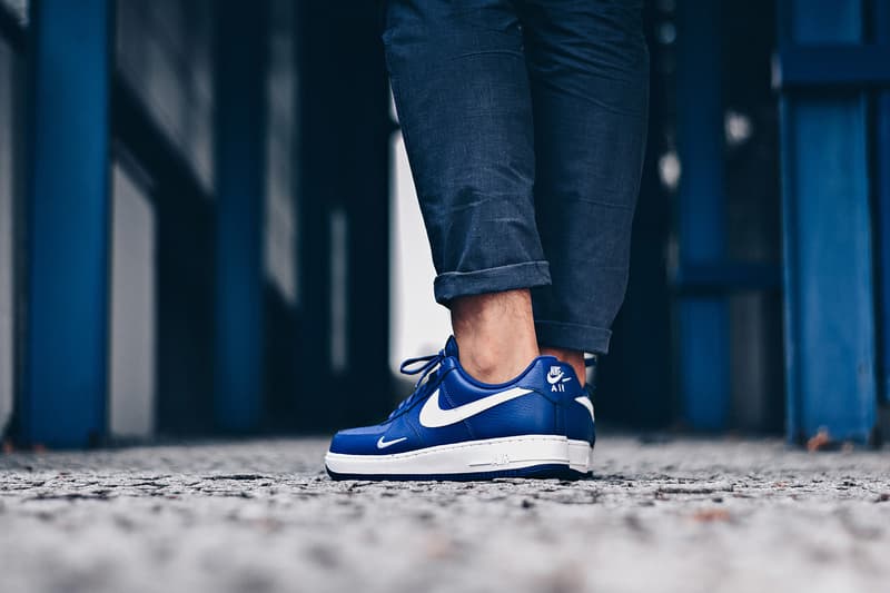 나이키 에어 포스 1 미니 스우시 딥 로열 블루 2017 Nike Air Force 1 Mini Swoosh Deep Royal Blue