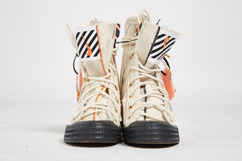 오프 화이트 나이키 노베스타 하이탑 버질 아블로 주니어 클린트 virgil abloh off white nike novesta junior clint custom