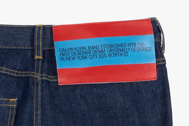 라프 시몬스의 캘빈클라인 진 & 언더웨어 라인