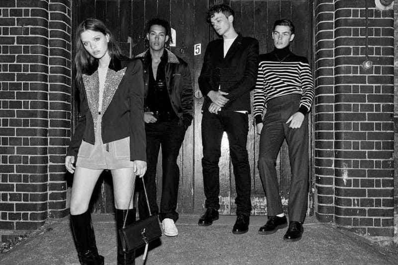 <하입비스트>가 제작한 생 로랑의 관능적인 2017 가을 화보