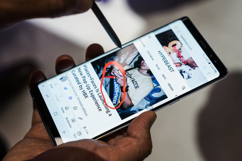 삼성 갤럭시 노트8 공식 정보