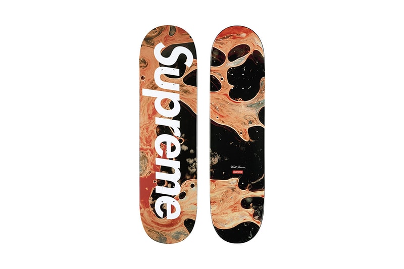 슈프림 2017 FW 컬렉션의 안드레 세라노 시리즈와 칫솔 & 스티커 사은품 supreme andres serrano collab free giveaway 2017