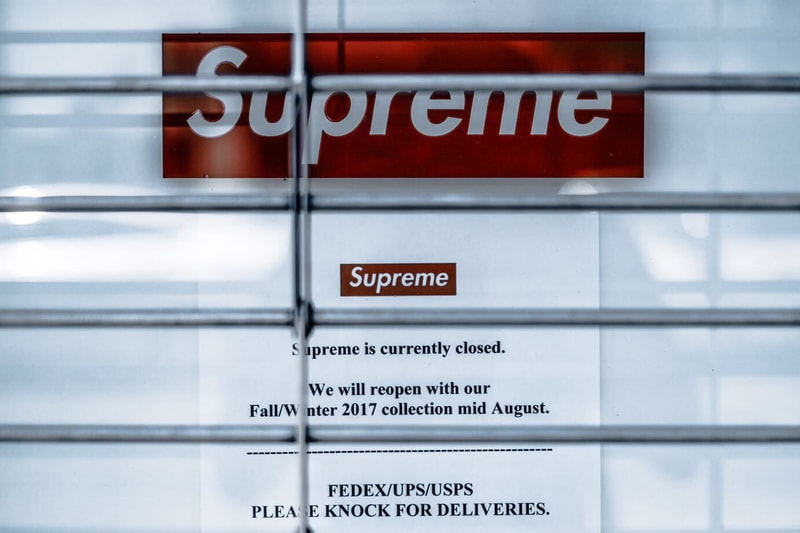 슈프림 페어팩스 매장이 문을 닫았다 supreme fairfax store closed 2017