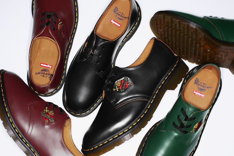 슈프림 닥터마틴 2017 가을, 겨울 컬렉션 supreme dr martens fall winter