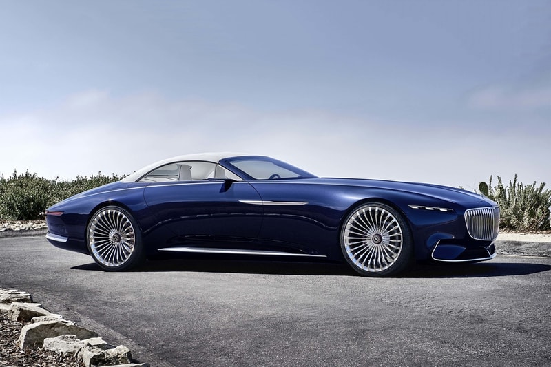 비전 메르세데스 마이바흐 6 카브리올레 vision mercedes maybach 6 cabriolet 2017