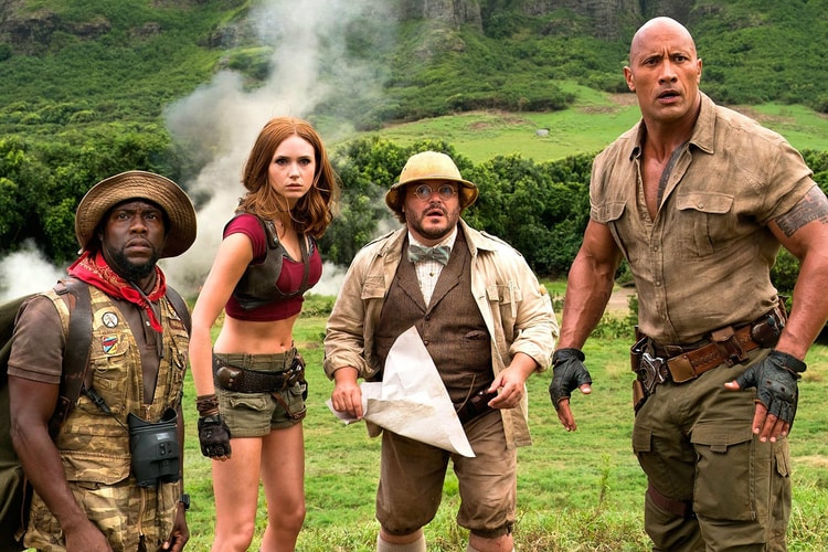 드웨인 존슨, 잭 블랙, 케빈 하트 주연 <쥬만지> 2차 예고편