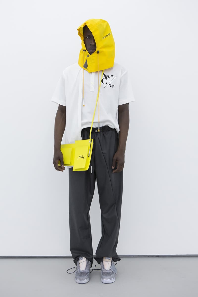 어 콜드 월 2018 봄, 여름 컬렉션 a cold wall 2018 spring summer collection 2018