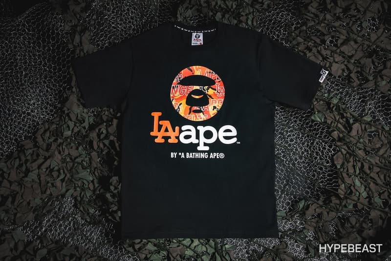 에이프 로스앤젤레스 매장 단독 캡슐 2017 aape los angeles store capsule