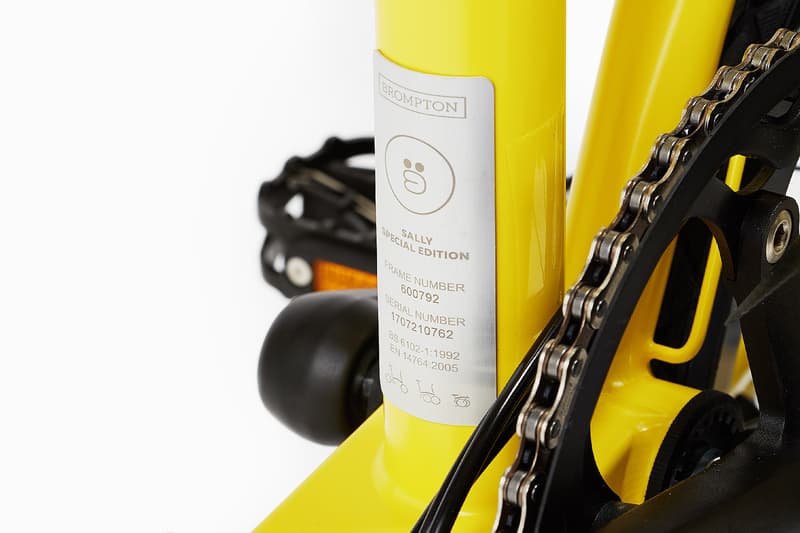 브롬톤 x 라인 프렌즈 2017 가을 두 번째 자전거 brompton-line-friends-sally-special-edition