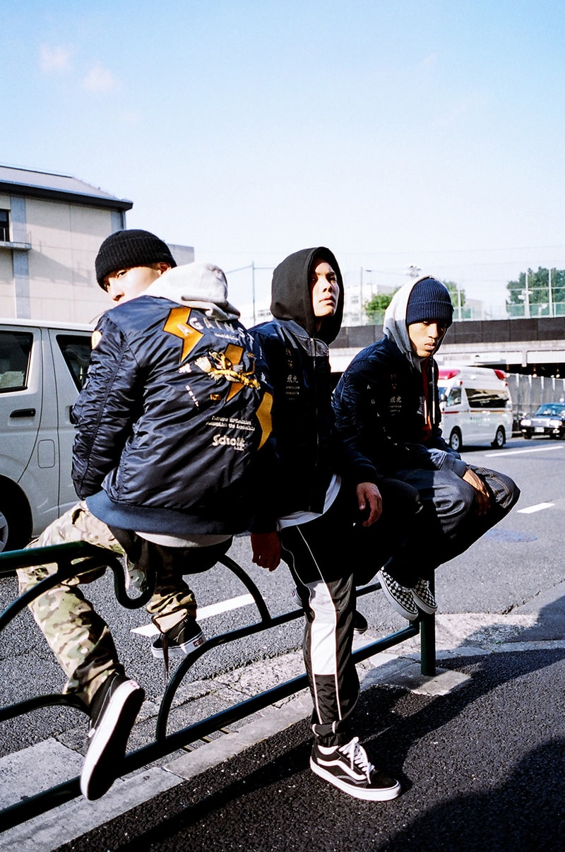 브라운브레스 x 쇼트 NYC 플라잉타이거 봄버 재킷 brownbreath schott nyc bomber jacket 2017 fall collection