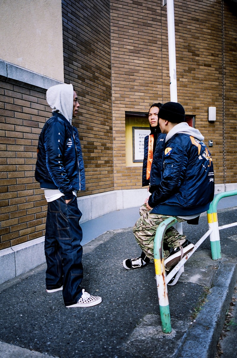 브라운브레스 x 쇼트 NYC 플라잉타이거 봄버 재킷 brownbreath schott nyc bomber jacket 2017 fall collection