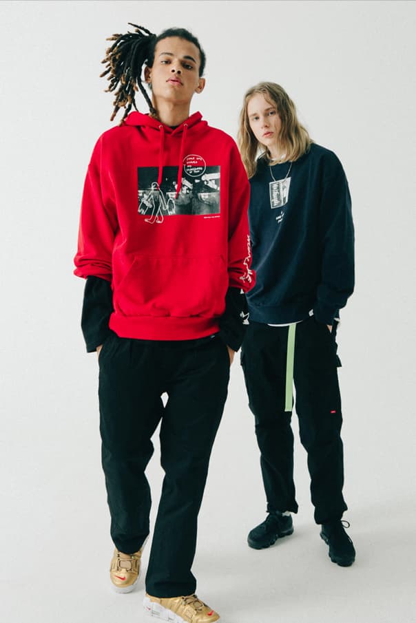 커버낫 마크 곤잘레스 협업 컬렉션 룩북 2017 covernat mark gonzales collaboration lookbook 가을 겨울 fall winter