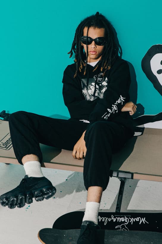 커버낫 마크 곤잘레스 협업 컬렉션 룩북 2017 covernat mark gonzales collaboration lookbook 가을 겨울 fall winter