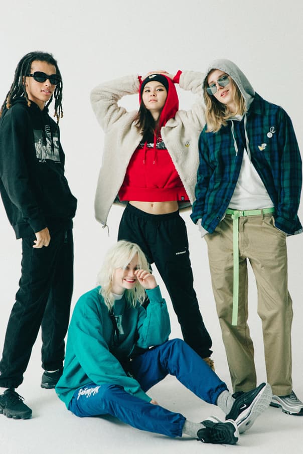 커버낫 마크 곤잘레스 협업 컬렉션 룩북 2017 covernat mark gonzales collaboration lookbook 가을 겨울 fall winter