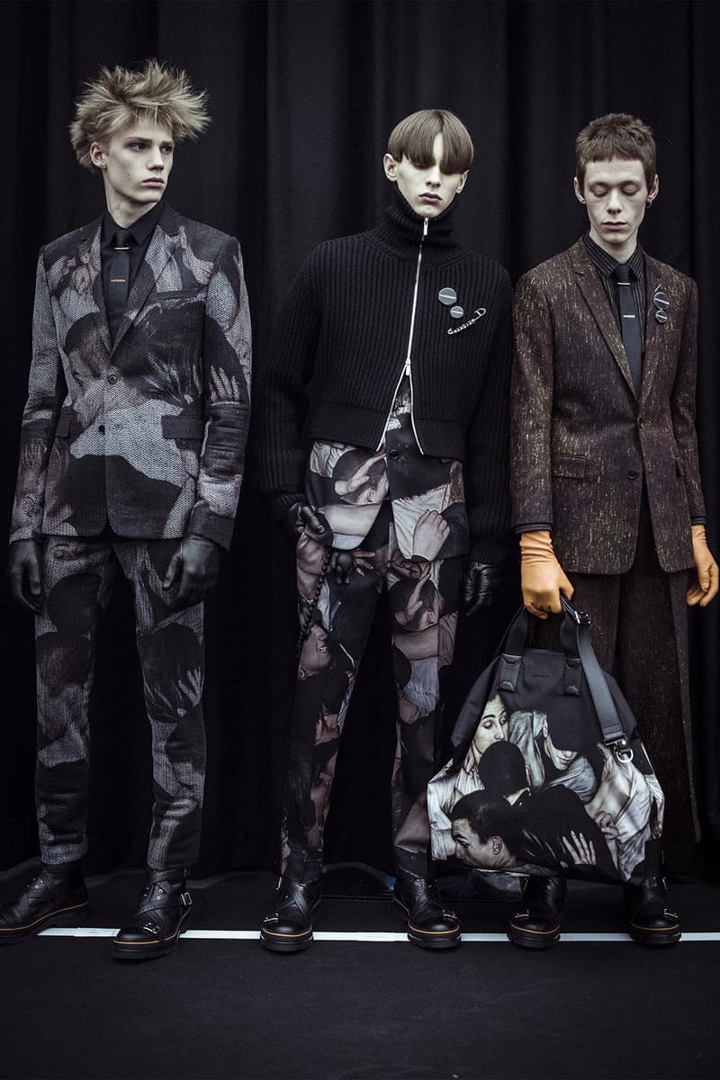 디올 옴므 단 비츠 모쉬 핏 컬렉션 dior homme dan witz mosh pit collection 2017