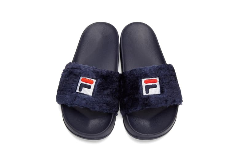 휠라 바하이스트 퍼 슬라이드 컬렉션 2017 fila baja east fur slides collection