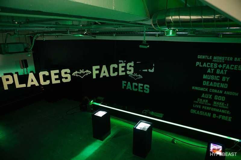 플레이시스 플러스 페이시스 젠틀몬스터 배트 프로젝트 서울 팝업 가로수길 2017 places plus faces gentle monster bat project seoul pop up garosugil