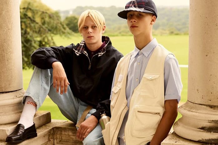 버버리 체크의 향연, 고샤 루브친스키 2018 SS 룩북