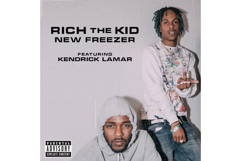 rich the kid kendrick lamar new single freezer 리치 더 키드 켄드릭 라마 2017 신곡 zane lowe