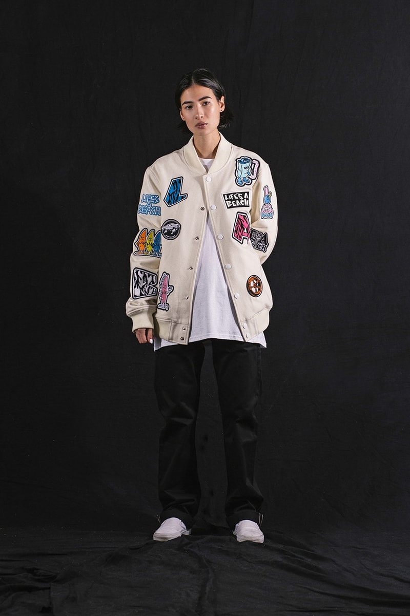 라이프스 어 비치 2017 가을 겨울 컬렉션 룩북 Life's a beach fall winter collection lookbook