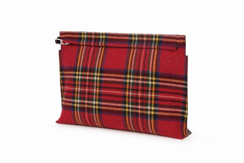 로에베 타탄 체크 가방 컬렉션 조나단 앤더슨 2017 loewe tartan bags collection jonathan anderson