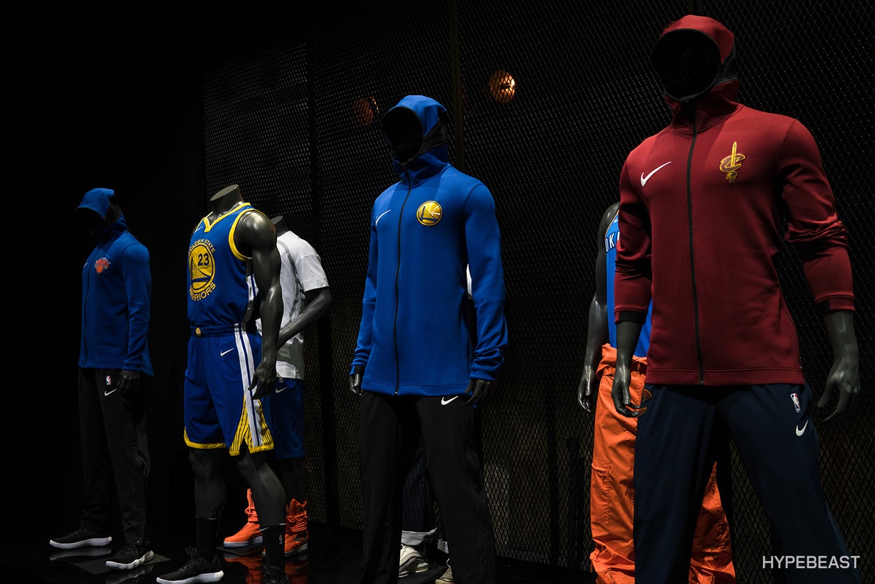 나이키 NBA 새 유니폼에 스테이트먼트 에디션 나이키 커넥티드 저지 나이키 커넥트 nike nba jerseys launch 2017