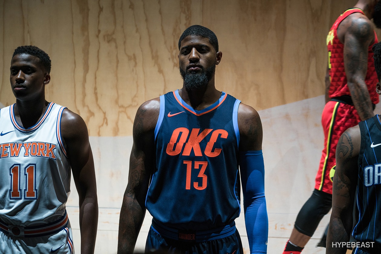 나이키 NBA 새 유니폼에 스테이트먼트 에디션 나이키 커넥티드 저지 나이키 커넥트 nike nba jerseys launch 2017