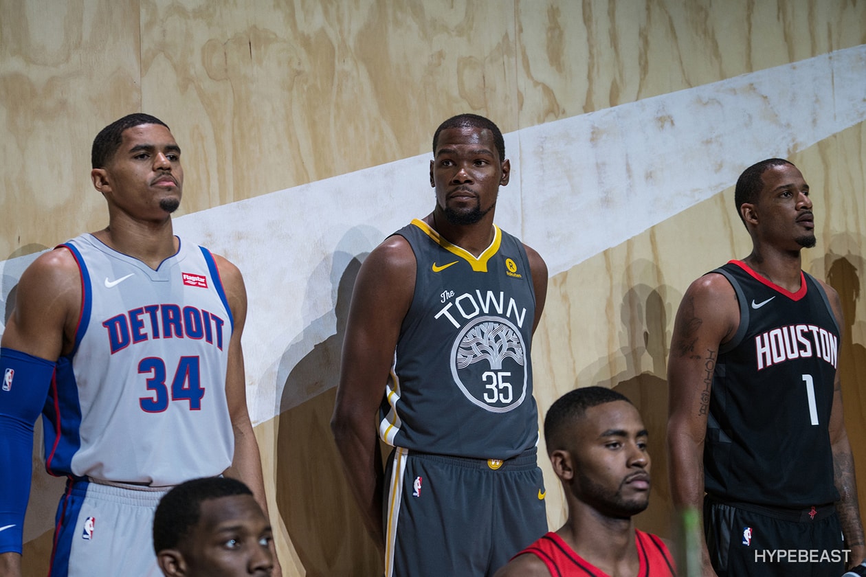 나이키 NBA 새 유니폼에 스테이트먼트 에디션 나이키 커넥티드 저지 나이키 커넥트 nike nba jerseys launch 2017