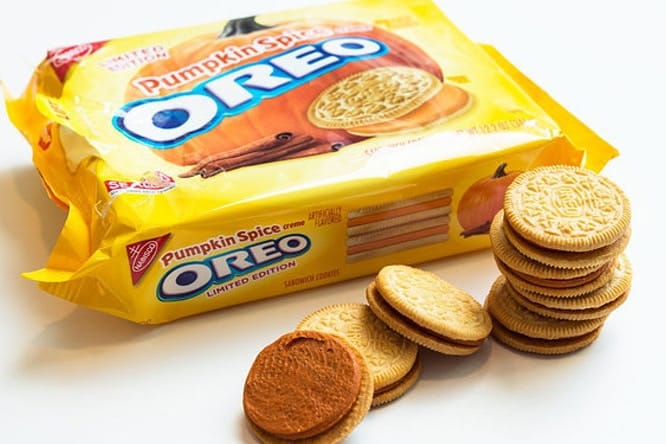 가을 한정판 '펌킨 스파이스' 오레오