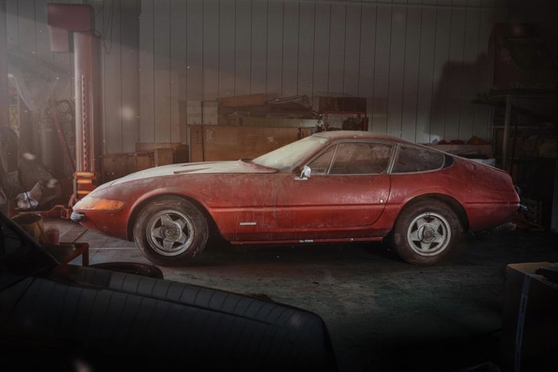 세상에 하나뿐인 알루미늄 페라리 Daytona 40년 만에 발굴 rare ferrari 365 gtb 4 daytona unearthed after 40 years 2017