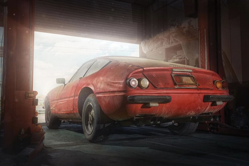세상에 하나뿐인 알루미늄 페라리 Daytona 40년 만에 발굴 rare ferrari 365 gtb 4 daytona unearthed after 40 years 2017