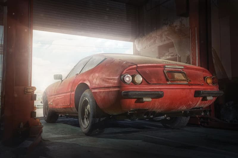 세상에 하나뿐인 알루미늄 페라리 Daytona 40년 만에 발굴 rare ferrari 365 gtb 4 daytona unearthed after 40 years 2017