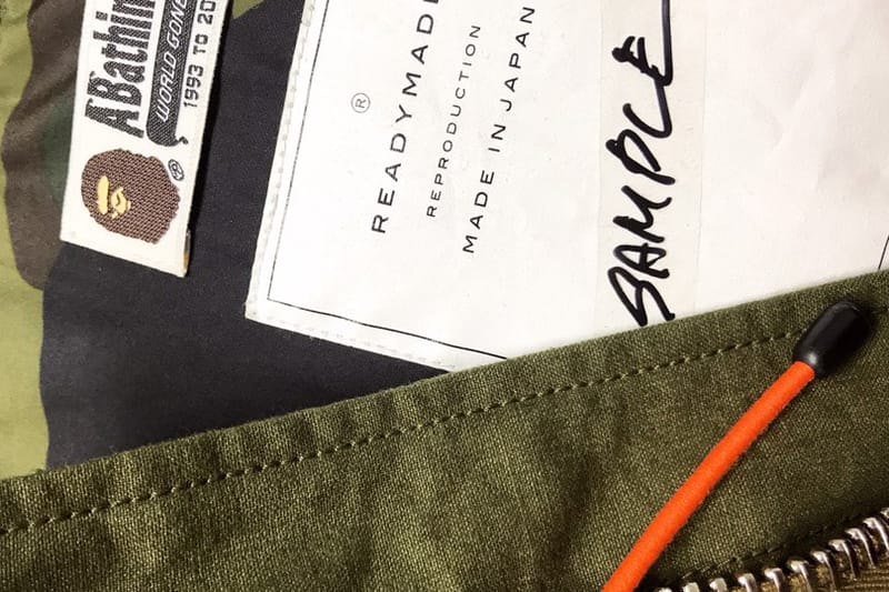 레디메이드 x 베이프 협업 유출