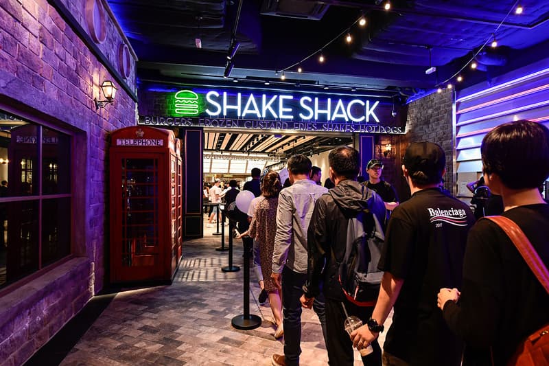 쉐이크쉑 고양점 단독 디저트 의류 제품군 2017 shake shack goyang dessert