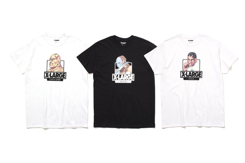 XLarge Street Fighter Capcom Collaboration 협업 엑스라지 스트리트 파이터 2 2017