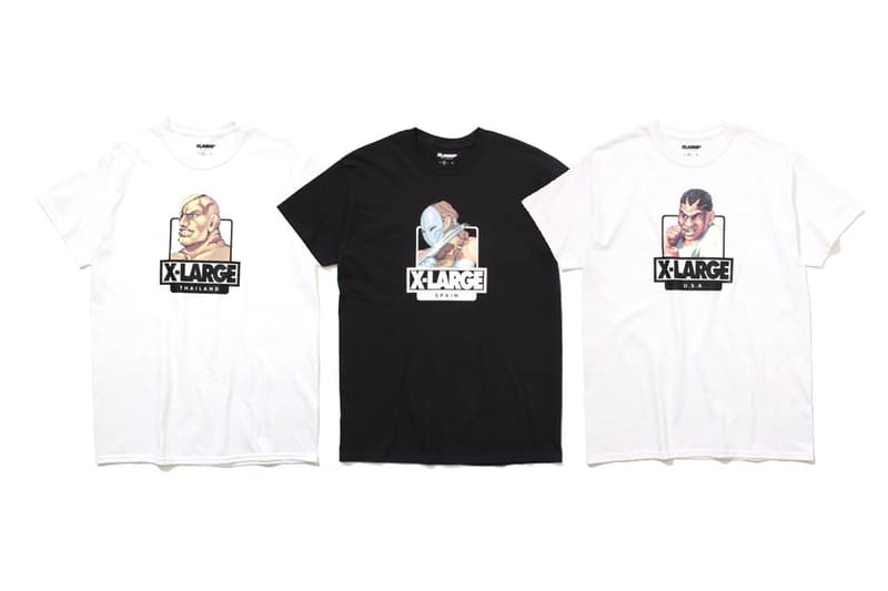 XLarge Street Fighter Capcom Collaboration 협업 엑스라지 스트리트 파이터 2 2017