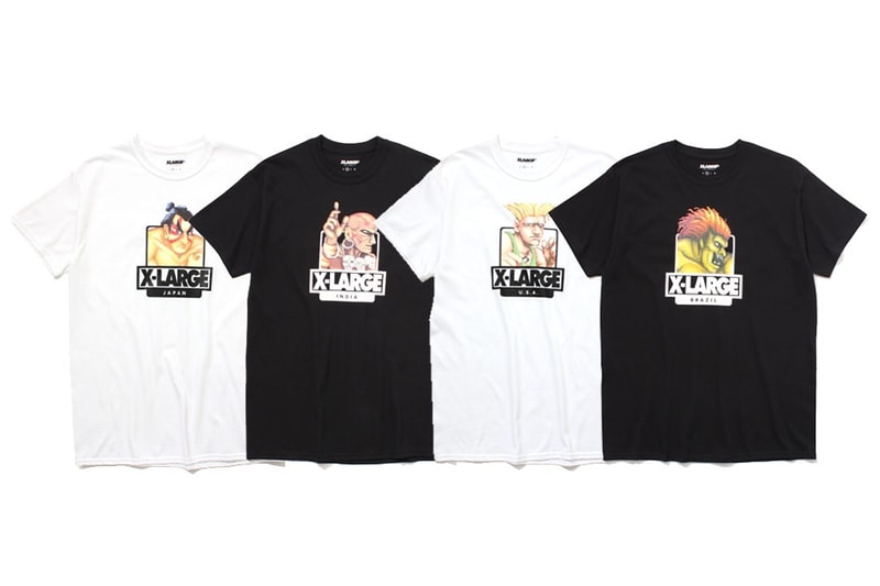 XLarge Street Fighter Capcom Collaboration 협업 엑스라지 스트리트 파이터 2 2017