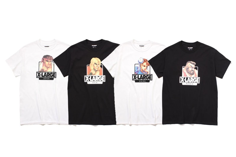 XLarge Street Fighter Capcom Collaboration 협업 엑스라지 스트리트 파이터 2 2017