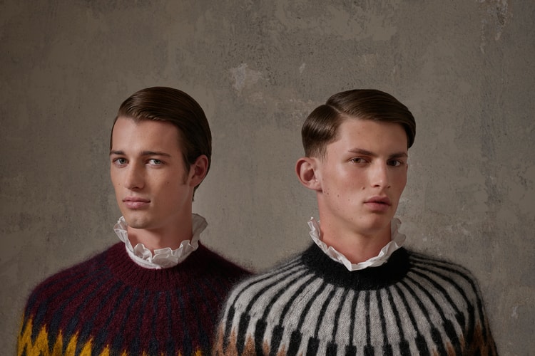 어덤 x H&M 컬렉션 룩북 & 남성 제품군 사진