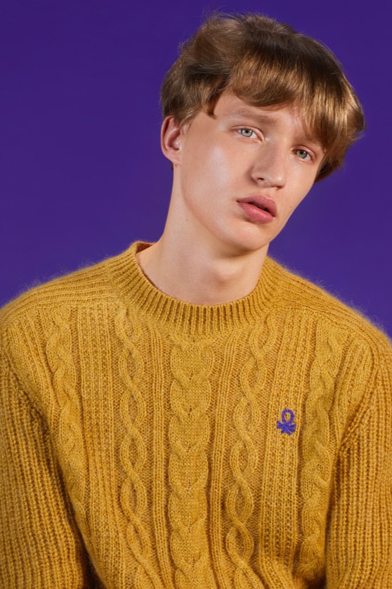 아담엣로페 베네통 2017 모헤어 스웨터 협업 컬렉션 adam et rope united colors of Benetton sweater collaboration