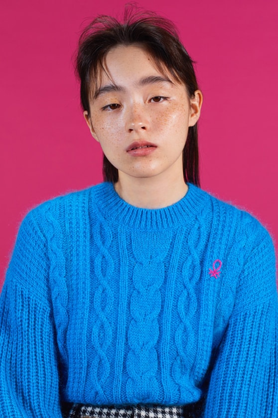 아담엣로페 베네통 2017 모헤어 스웨터 협업 컬렉션 adam et rope united colors of Benetton sweater collaboration
