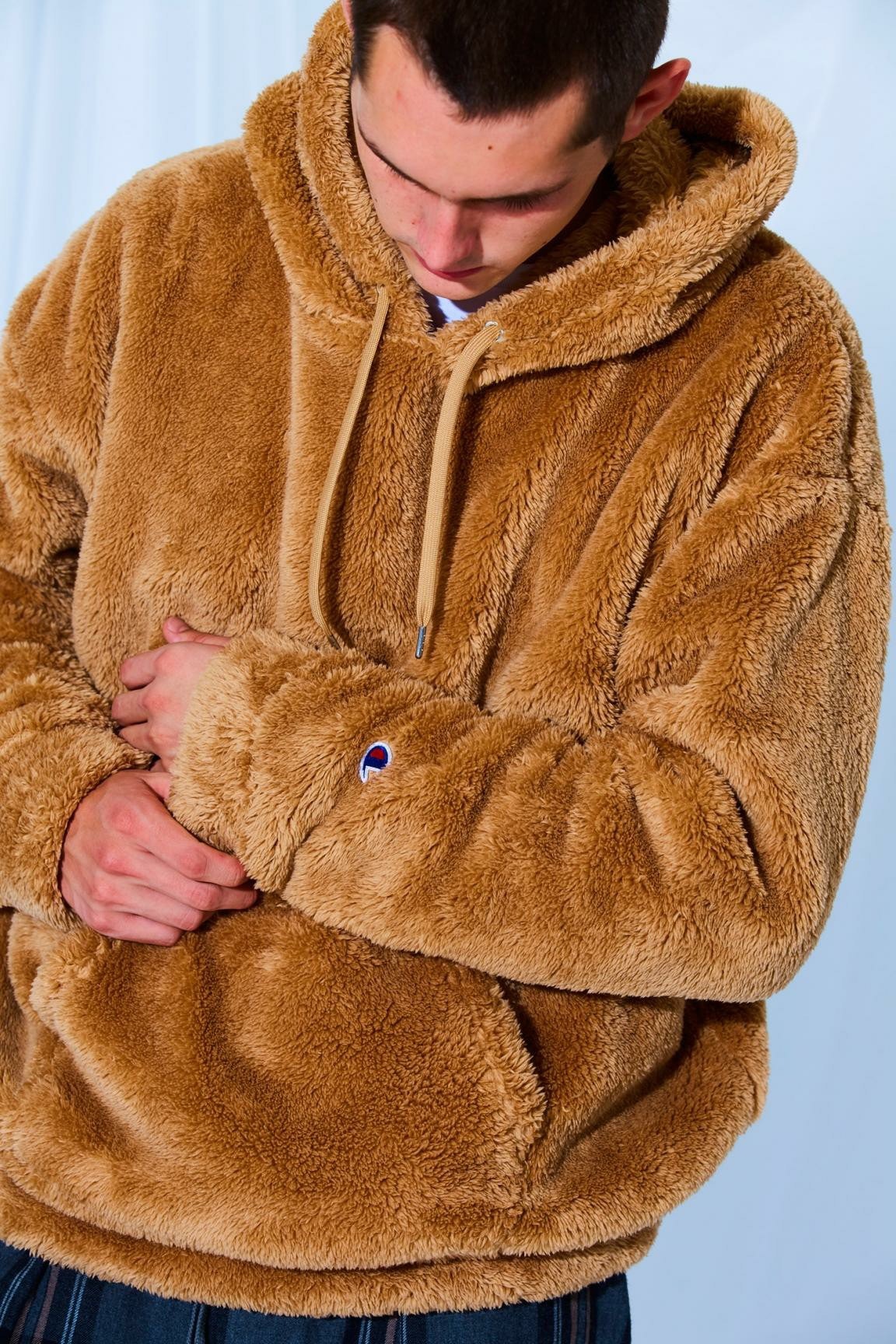 챔피온 몽키 타임 인조 퍼 양털 플리스 후드 2017 champion monkey time wool fur fleece hoods